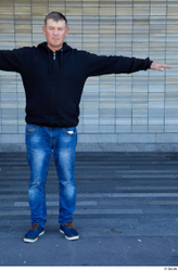 Whole Body Man T poses White Casual Average Standing Street photo references